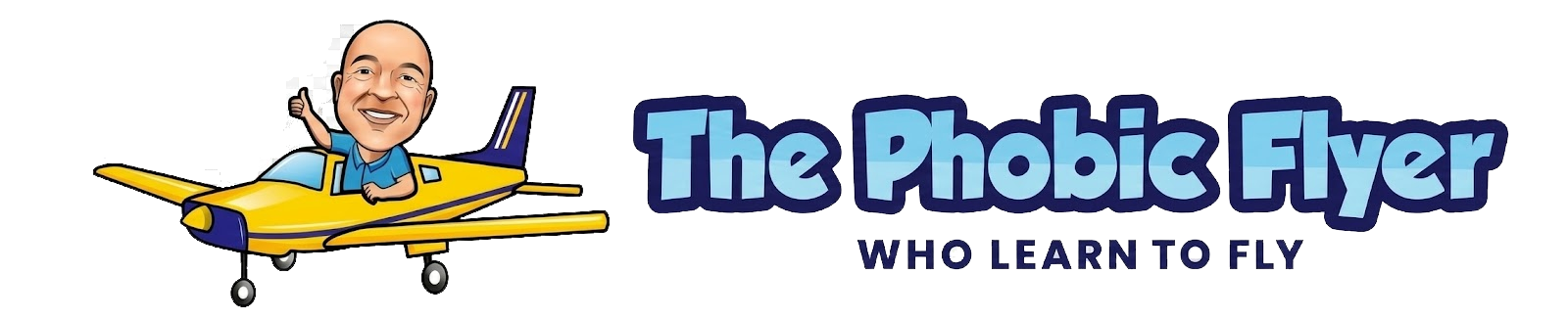 The Phobic Flyer Logo